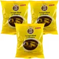 Set Covrigei integrali sarati turmeric 3x100g - SOLARIS