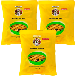 Set Grisine integrale mac 3x100g - SOLARIS