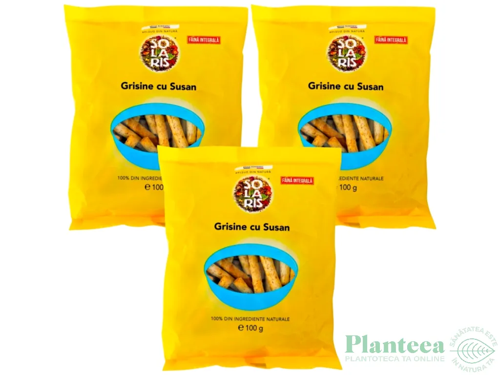 Set Grisine integrale susan 3x100g - SOLARIS