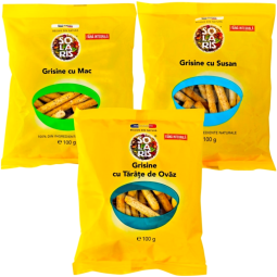 Set Grisine integrale [mac+susan+tarate ovaz] 3x100g - SOLARIS