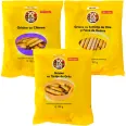 Set Grisine integrale [chimen+chia quinoa+tarate grau] 3x100g - SOLARIS