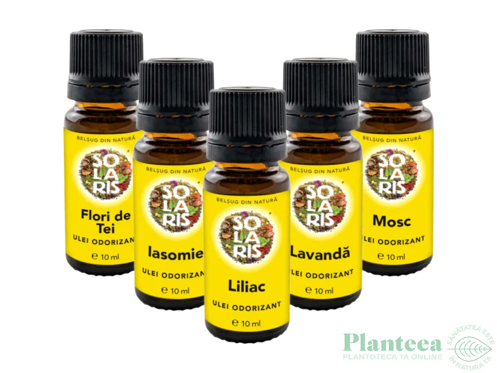 Kit 5 uleiuri odorizante Arome Favorite 5x10ml - SOLARIS