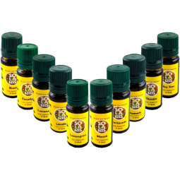Kit 10 uleiuri esentiale Rasfat pentru Familie 10x10ml - SOLARIS