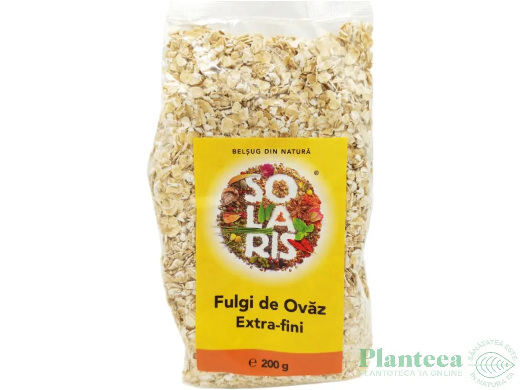 Fulgi ovaz extrafini 200g - SOLARIS