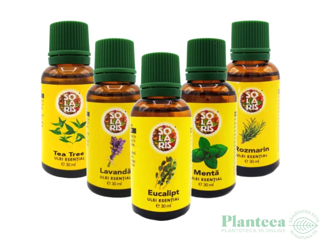 Kit 5 uleiuri esentiale Colectia BestSeller 5x30ml - SOLARIS
