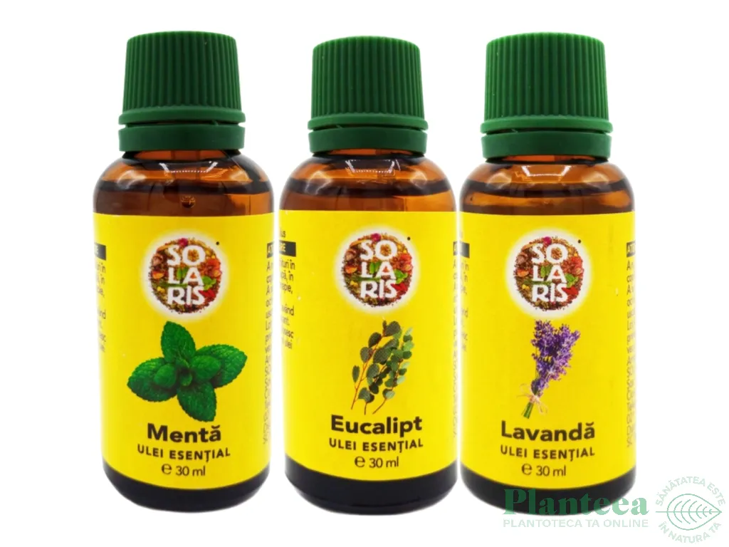 Kit 3 uleiuri esentiale Colectia BestSeller 3x30ml - SOLARIS