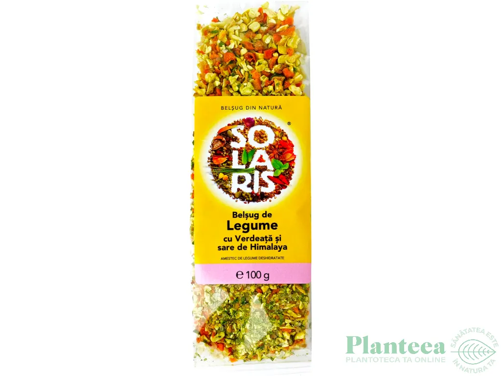 Belsug legume verdeata cu sare Himalaya 100g - SOLARIS