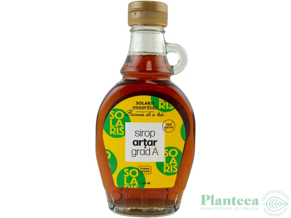 Indulcitor sirop artar grad A 187ml - SOLARIS