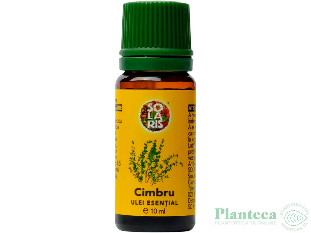 Ulei esential cimbru 10ml - SOLARIS