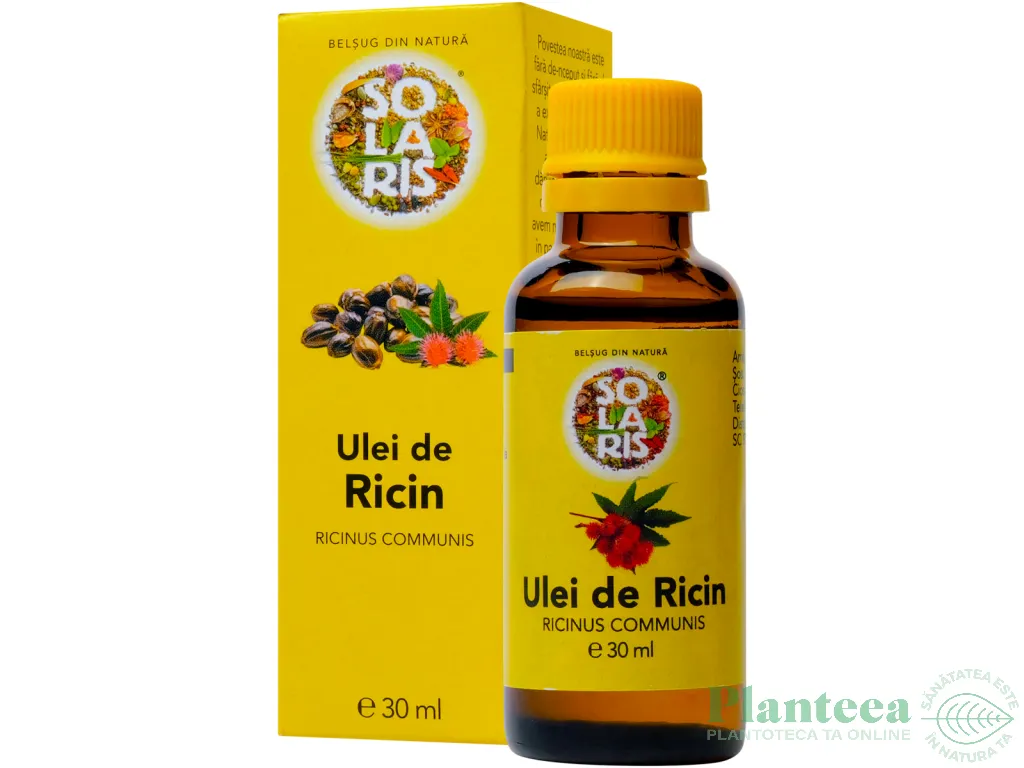 Ulei ricin 30ml - SOLARIS