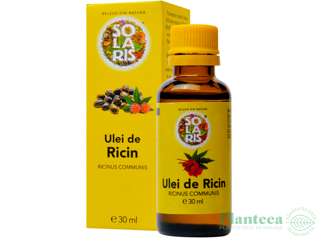 Ulei ricin 30ml - SOLARIS
