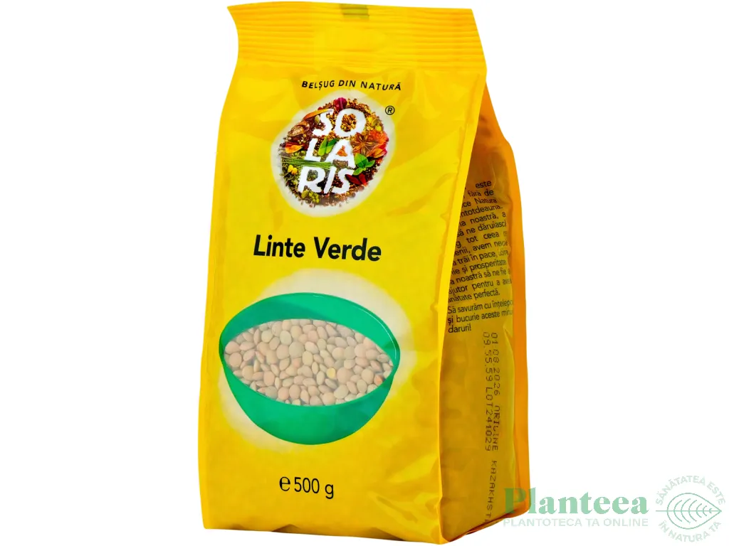Linte verde boabe 500g - SOLARIS