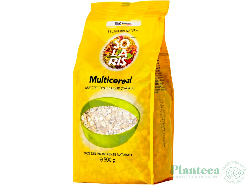 Fulgi cereale amestec Multicereal 500g - SOLARIS