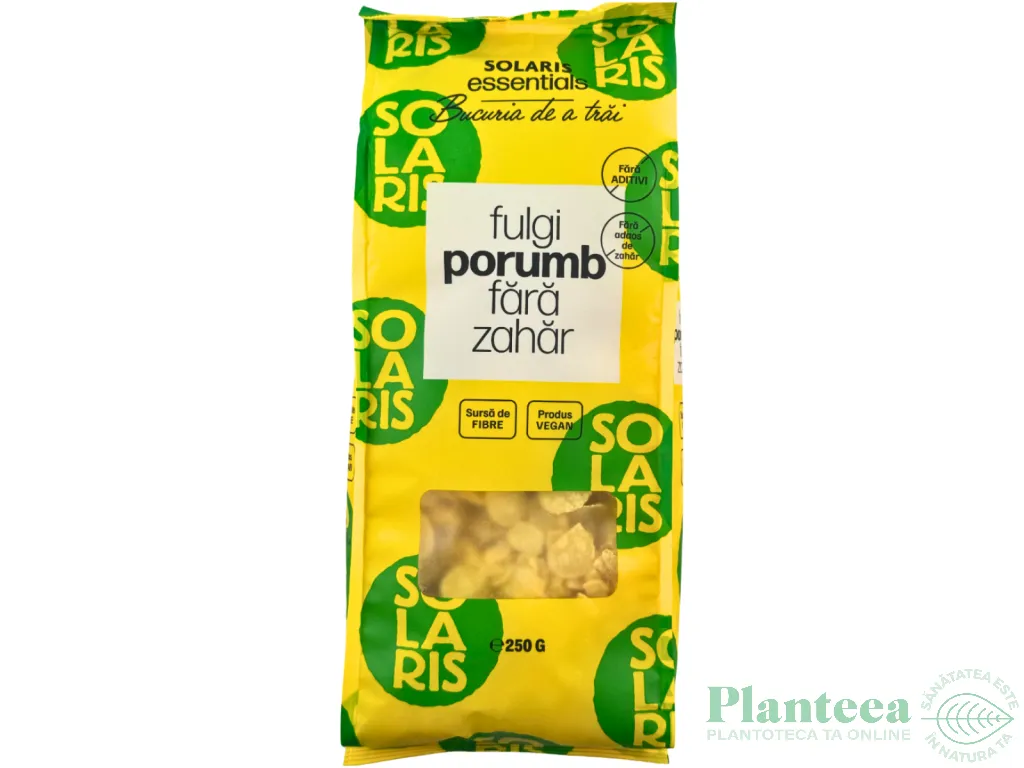Fulgi porumb fara zahar 250g - SOLARIS