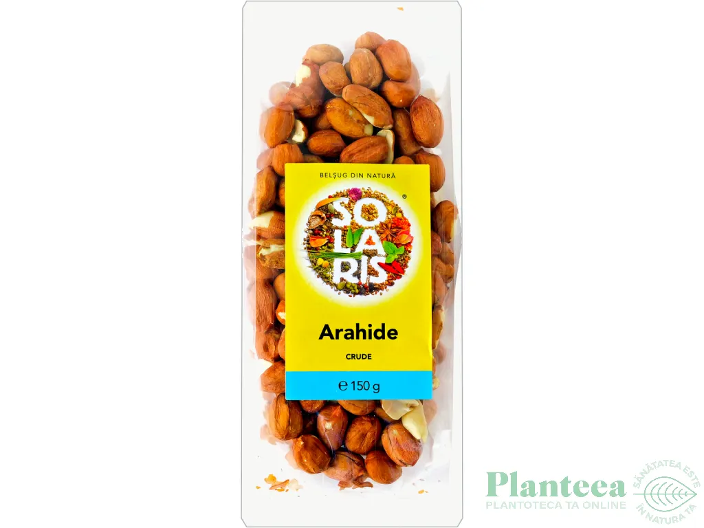 Arahide crude decojite 150g - SOLARIS