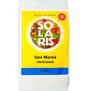 Sare mare grunjoasa neiodata 500g - SOLARIS