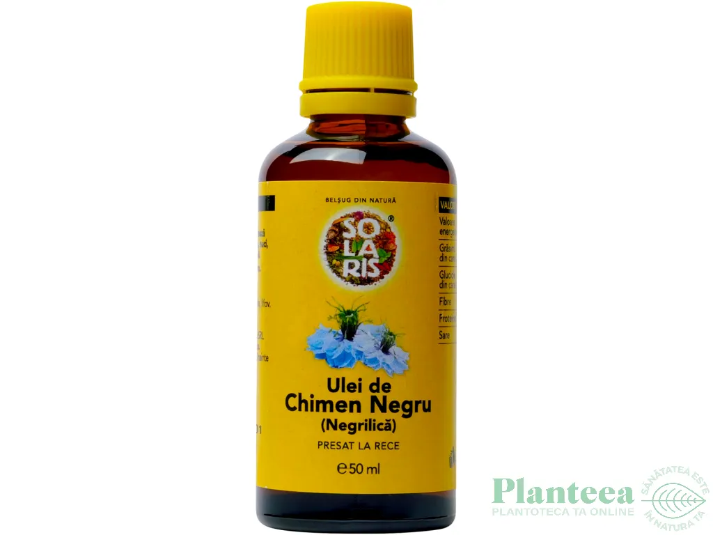 Ulei chimen negru [negrilica] 50ml - SOLARIS