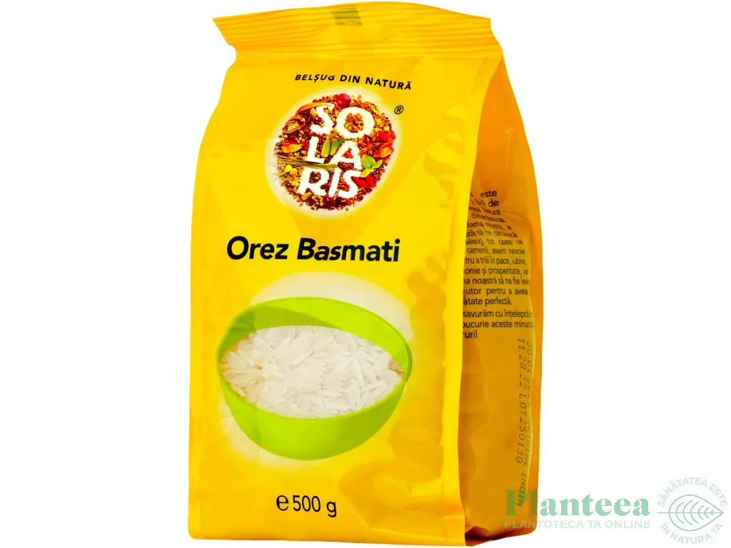 Orez basmati alb 500g - SOLARIS