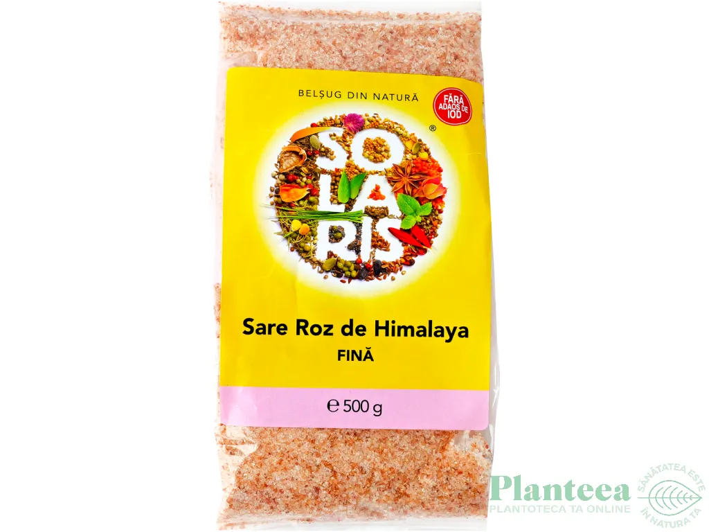 Sare roz fina Himalaya 500g - SOLARIS