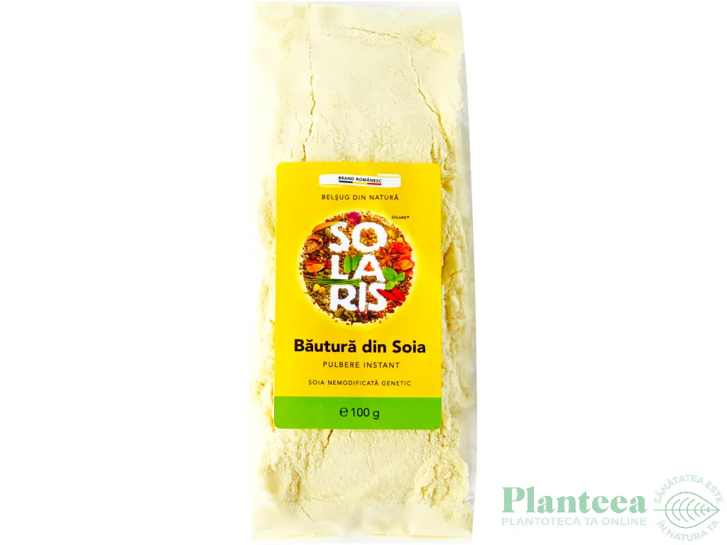 Lapte praf soia integrala 100g - SOLARIS