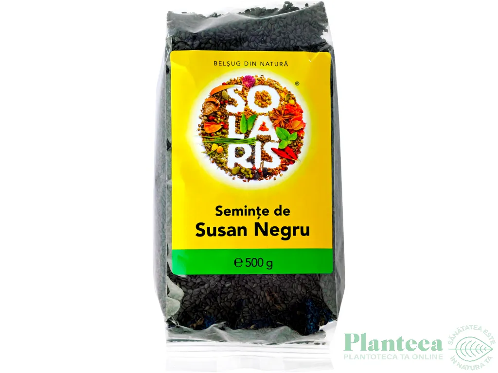 Seminte susan negru 500g - SOLARIS
