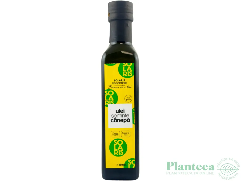 Ulei canepa 250ml - SOLARIS