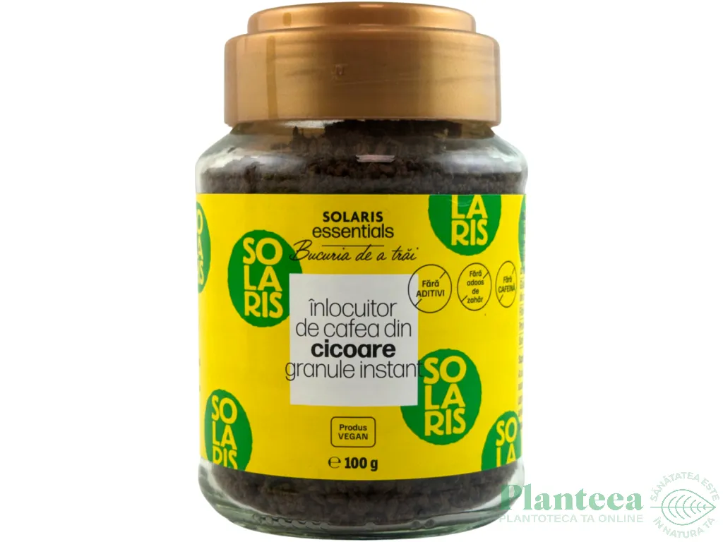 Cafeluta granulata cereale cicoare borcan 100g - SOLARIS