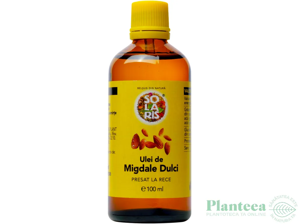 Ulei migdale dulci marasca 100ml - SOLARIS