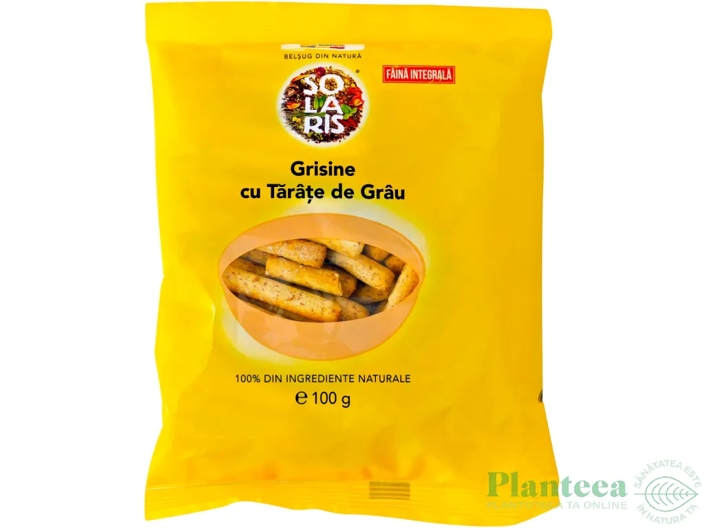 Grisine integrale tarate grau 100g - SOLARIS