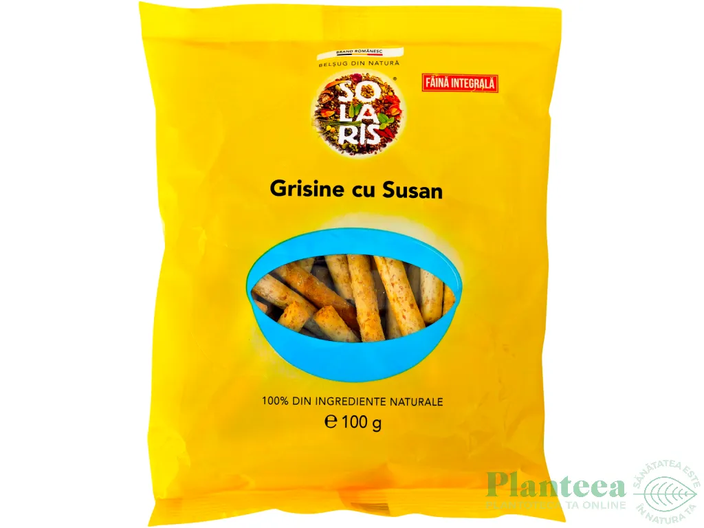 Grisine integrale susan 100g - SOLARIS