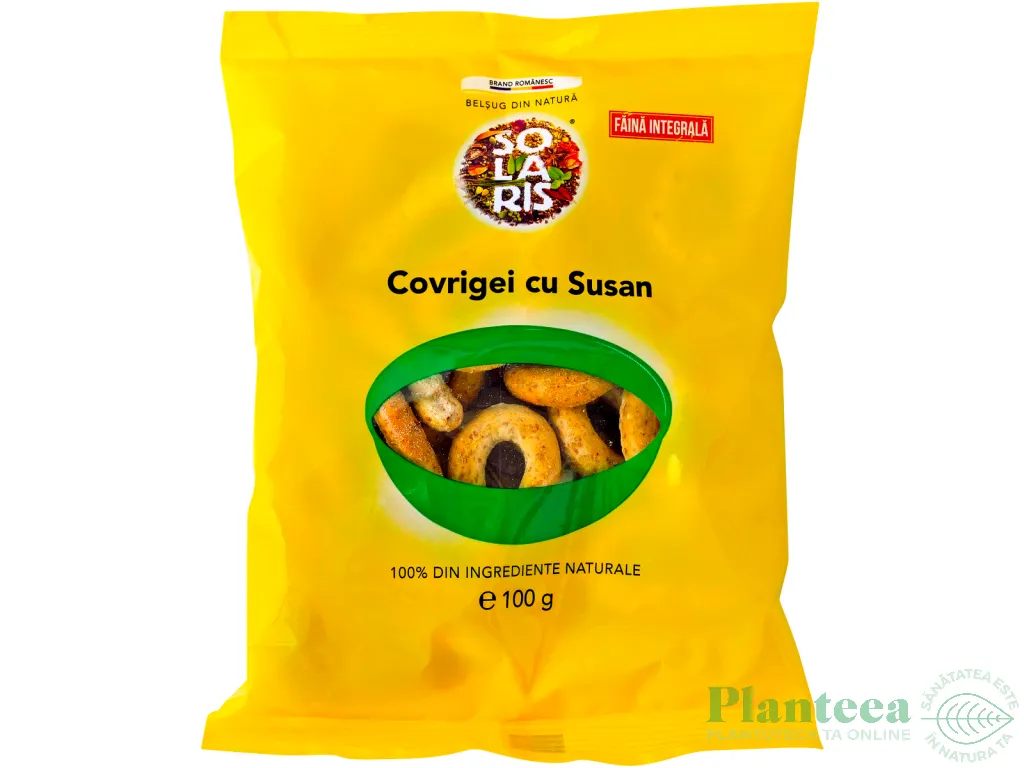 Covrigei integrali susan 100g - SOLARIS