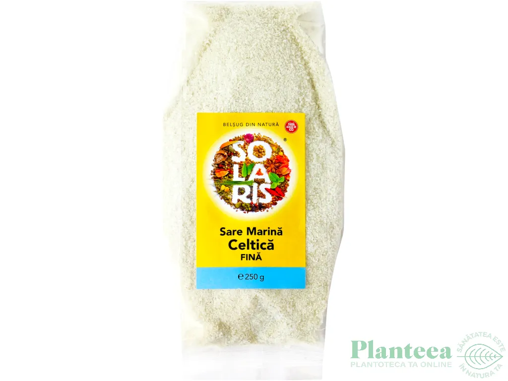 Sare mare fina de Guerande 250g - SOLARIS