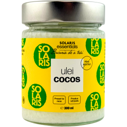 Ulei cocos presat rece 300ml - SOLARIS