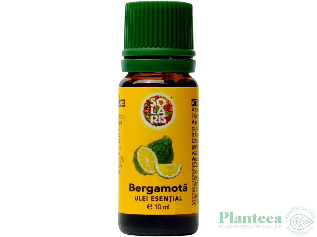 Ulei esential bergamota 10ml - SOLARIS