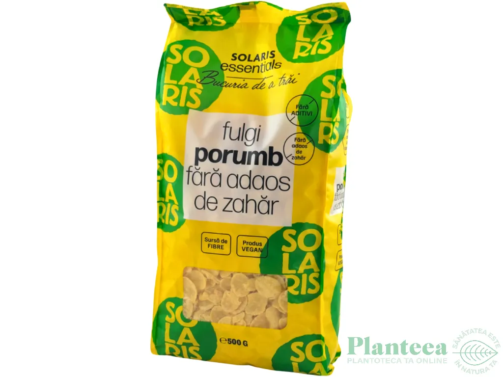 Fulgi porumb fara zahar 500g - SOLARIS