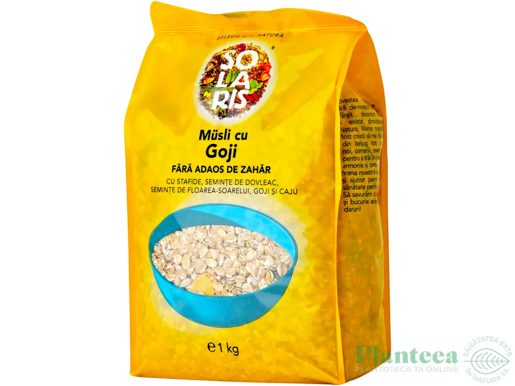 Musli goji fara zahar 1kg - SOLARIS