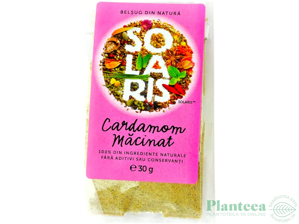 Condiment cardamom macinat 30g - SOLARIS