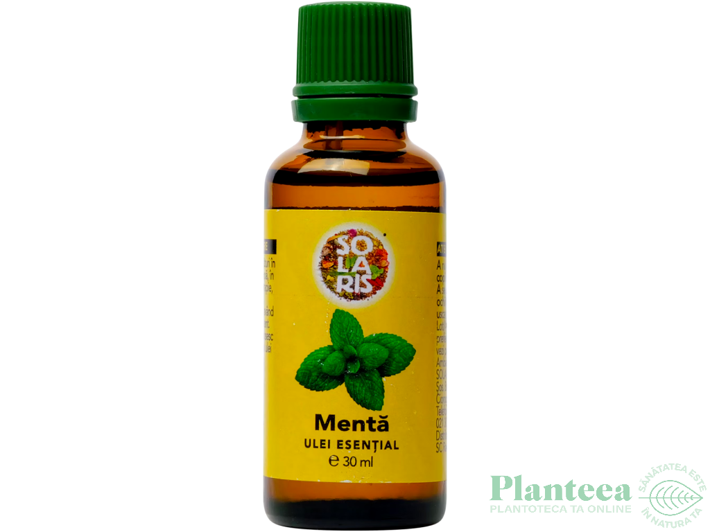 Ulei esential menta piperata 30ml - SOLARIS