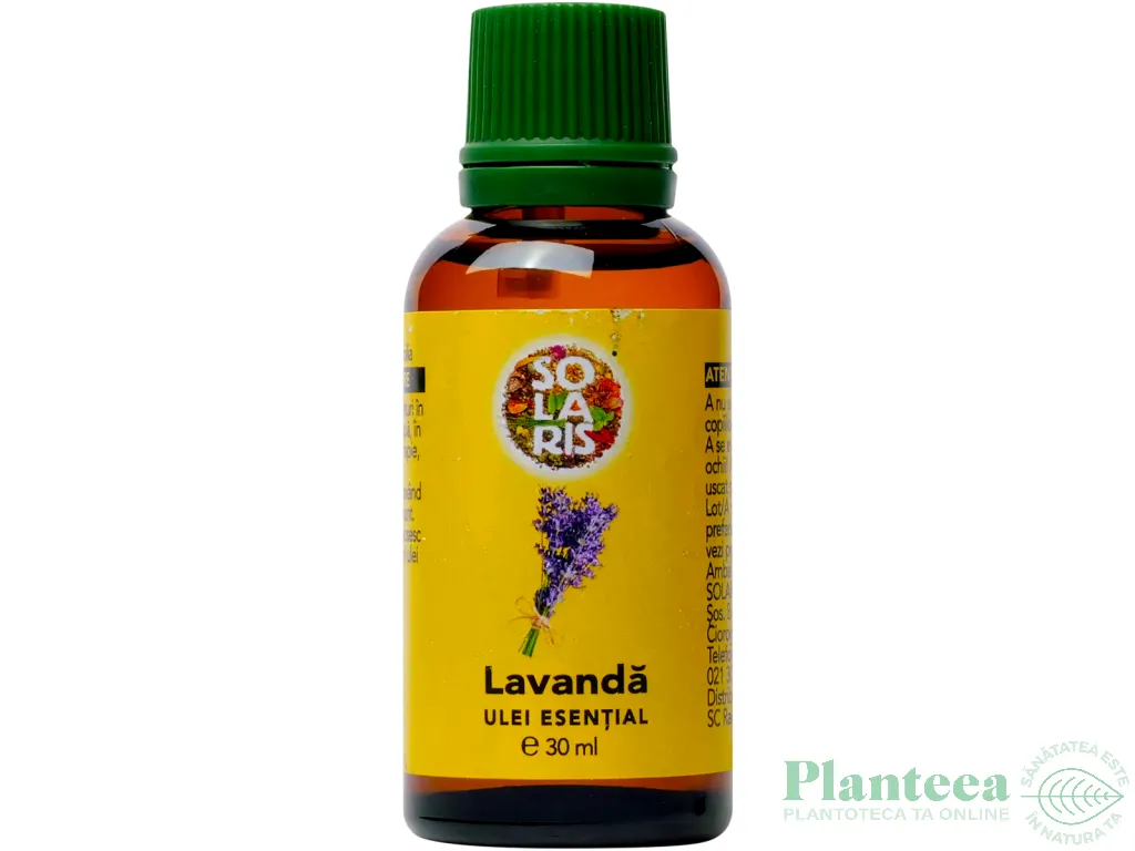 Ulei esential lavanda 30ml - SOLARIS