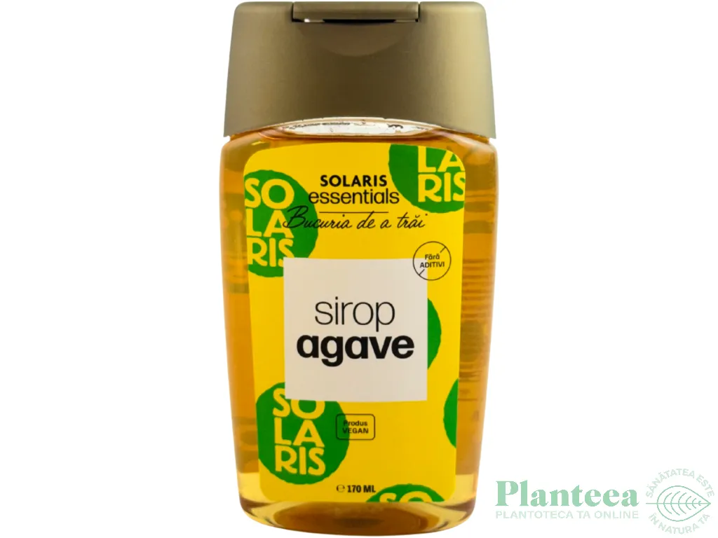 Indulcitor sirop agave 170ml - SOLARIS