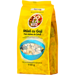 Musli goji fara zahar 500g - SOLARIS