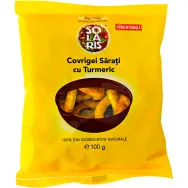 Covrigei integrali sarati turmeric 100g - SOLARIS