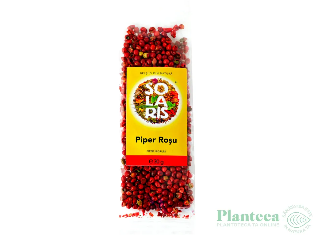 Condiment piper rosu boabe 30g - SOLARIS