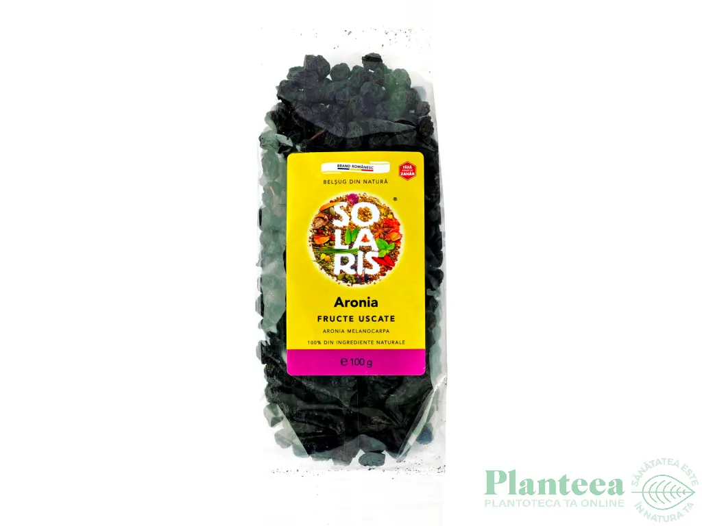 Aronia fructe uscate 100g - SOLARIS
