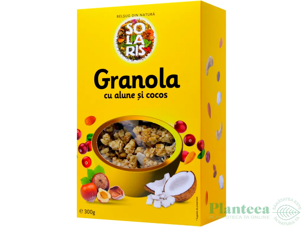 Granola alune cocos 300g - SOLARIS
