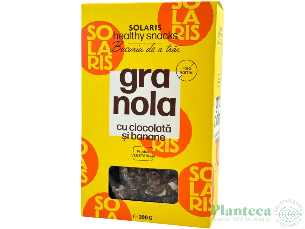 Granola ciocolata banane 300g - SOLARIS