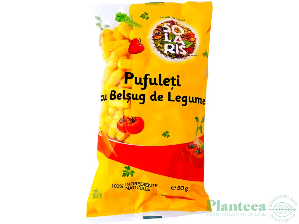 Pufuleti porumb belsug legume fara sare 50g - SOLARIS