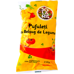 Pufuleti porumb belsug legume fara sare 50g - SOLARIS