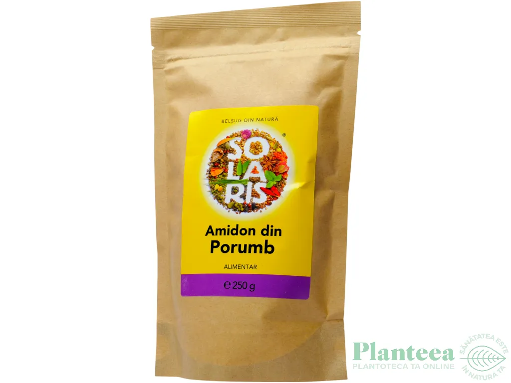 Amidon porumb alimentar pulbere 250g - SOLARIS