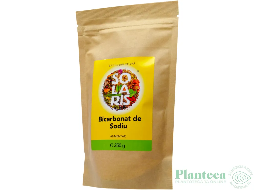 Bicarbonat sodiu alimentar 250g - SOLARIS